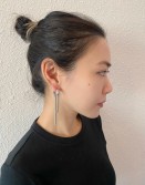 Loop Earring with Chains #241235